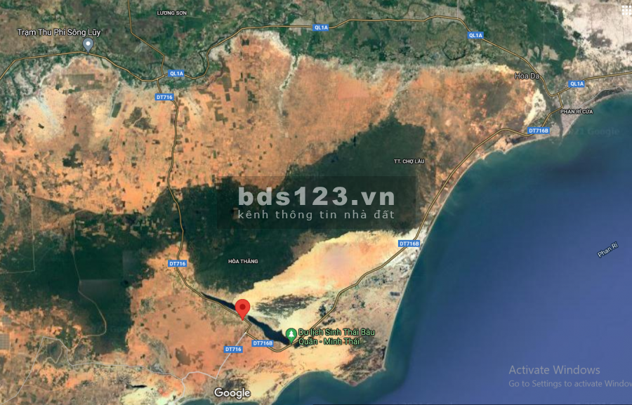 200m2 đất ỏ nông thôn đối diện bàu tráng, view cực đẹp, nằm trong khu dân cư, lh 0933.151.296