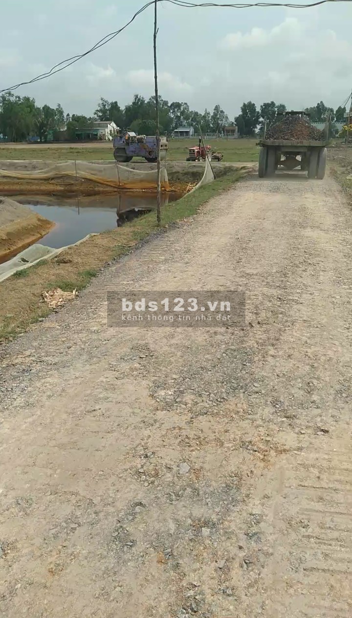 BÁN ĐẤT RUỘNG MẶT TIỀN ĐƯỜNG XE OTo GẦN SÔNG VÀM CỎ