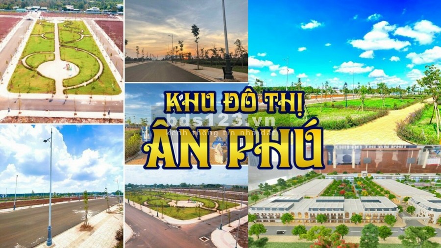 Giá F0 từ CĐT tốt nhất Buôn Ma Thuột về phân khúc đất nền đô thị, khu dân cư Ân Phú