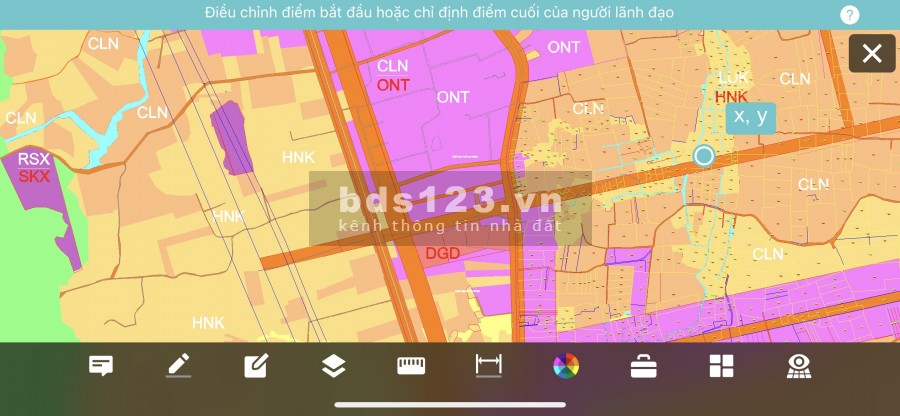 Lô đất Mặt tiền đường Lê Lợi QH 54m - Giá 2.xtr/m2