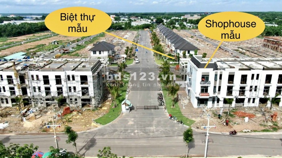 Biệt thự compound duy nhất tại đại đô thị Bàu Bàng, khu đô thị kiểu mẫu