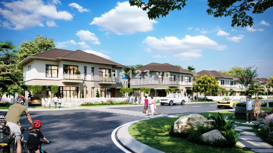Biệt thự compound duy nhất tại đại đô thị Bàu Bàng, khu đô thị kiểu mẫu