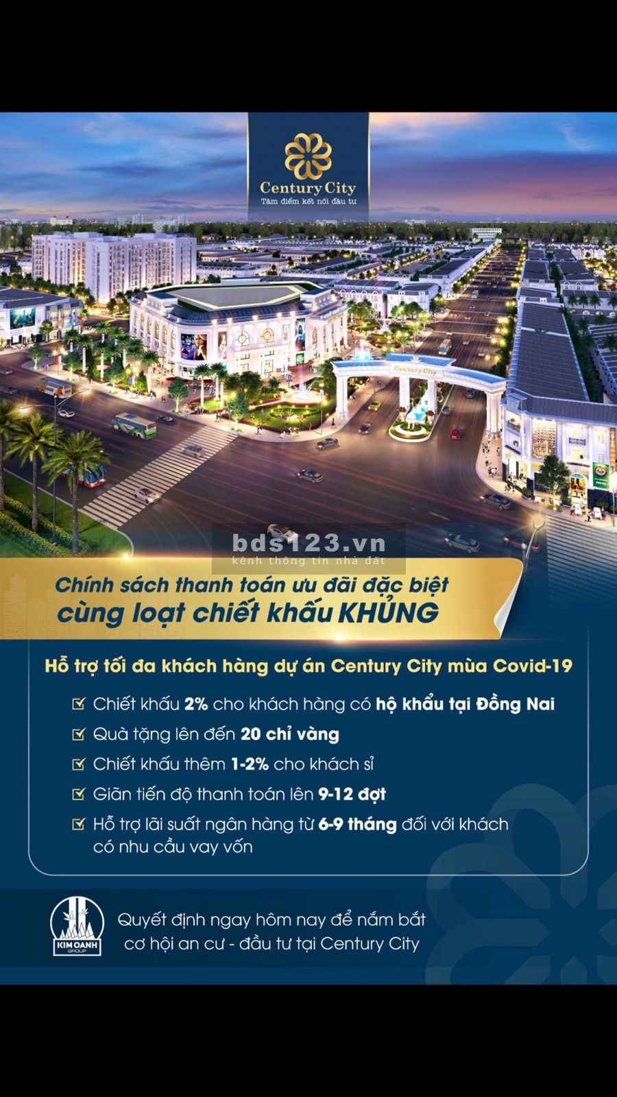 Chính sách Ưu đãi đặc siêu dự án Century City, lh 0969 119 772