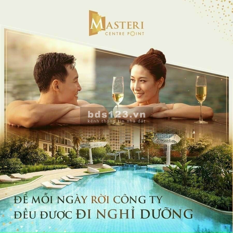 Masteri Centre Point căn hộ biệt lặp duy nhất tại khu đô thị 272ha an ninh tuyệt đối