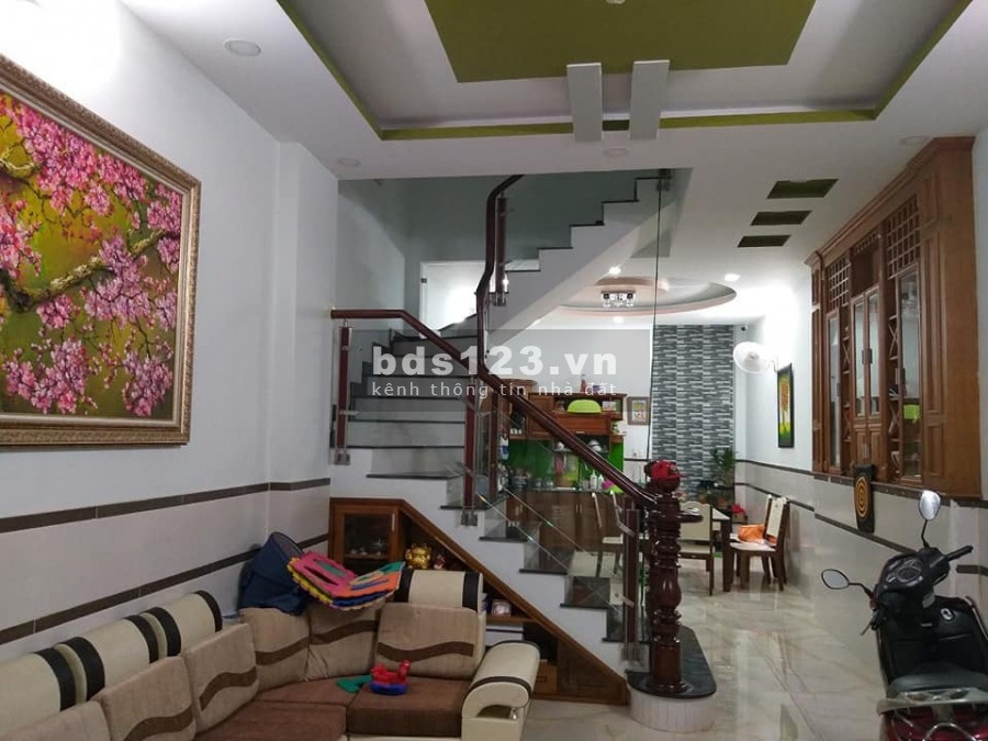 Nhà Phan Huy Ích – Tân Bình, 4 tầng BTCT, 4PN dt 60m2 giá còn 6.1 tỷ