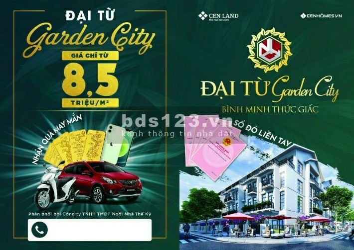 Thái nguyên điểm đến cho các nhà đầu tư, dự án Garden City, liên hệ chính chủ