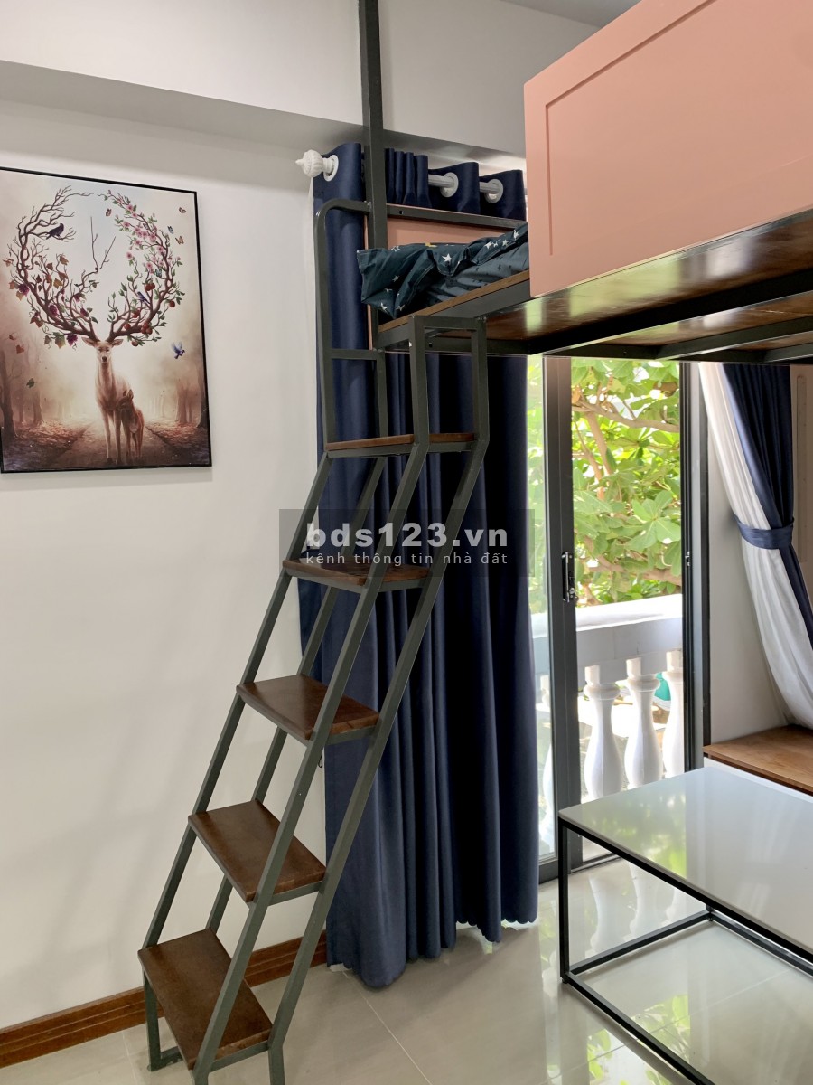 Cho thuê căn hộ full nội thất có ban công giá rẻ đường Lâm Văn Bền Quận 7