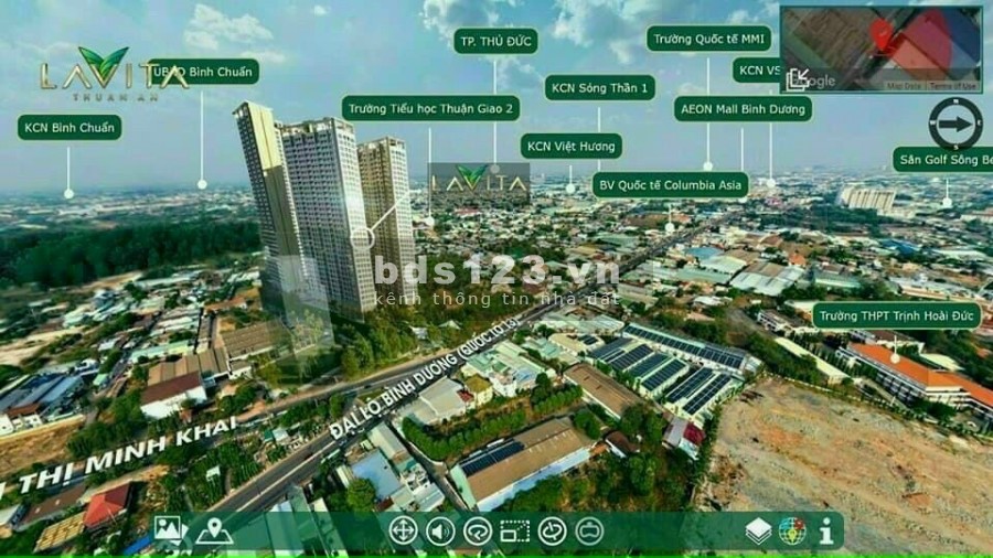 Căn hộ resort cao cấp, thiết bị hiện đại, giá rẻ, thanh khoản tốt gần Aeon Bình Dương