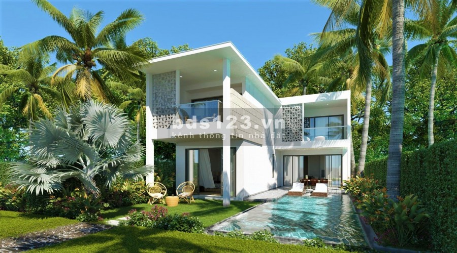 Bán biệt thự Hồ Tràm Angsana Residences căn mặt tiền biển đẹp nhất giá 34.5 tỷ