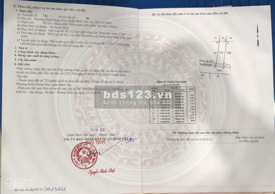 Cần ra nhanh lô đất gần Ngã tư Gò Mây, Phạm Đăng Giảng 660 triệu