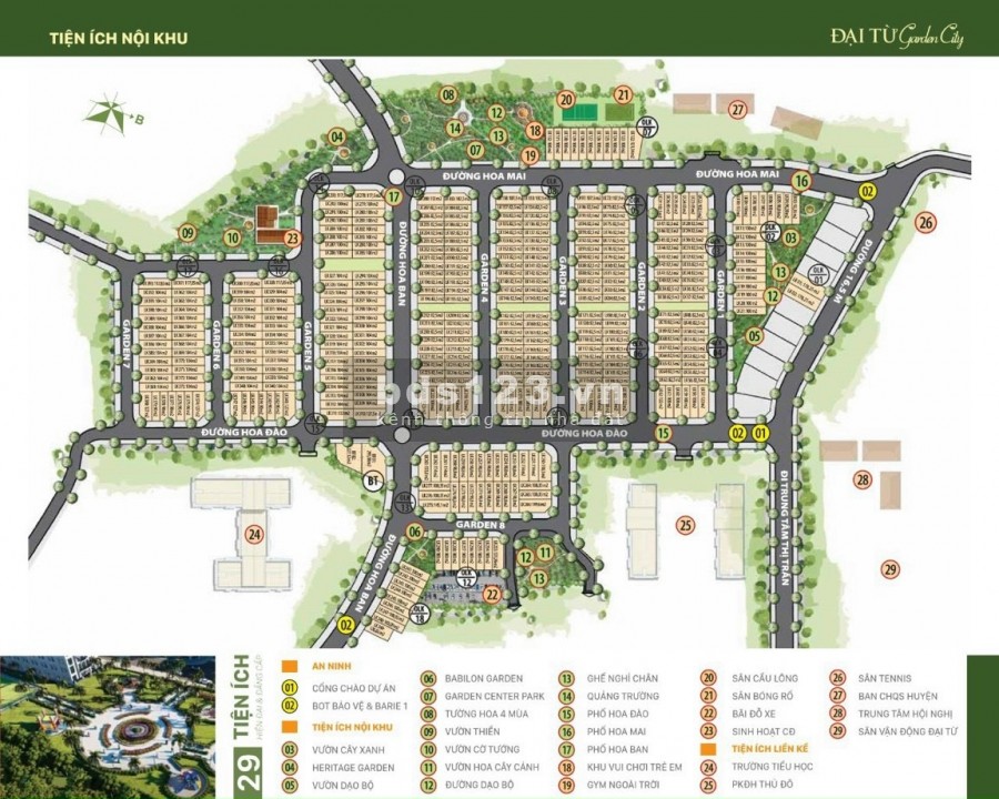 Thái nguyên điểm đến cho các nhà đầu tư, dự án Garden City, liên hệ chính chủ