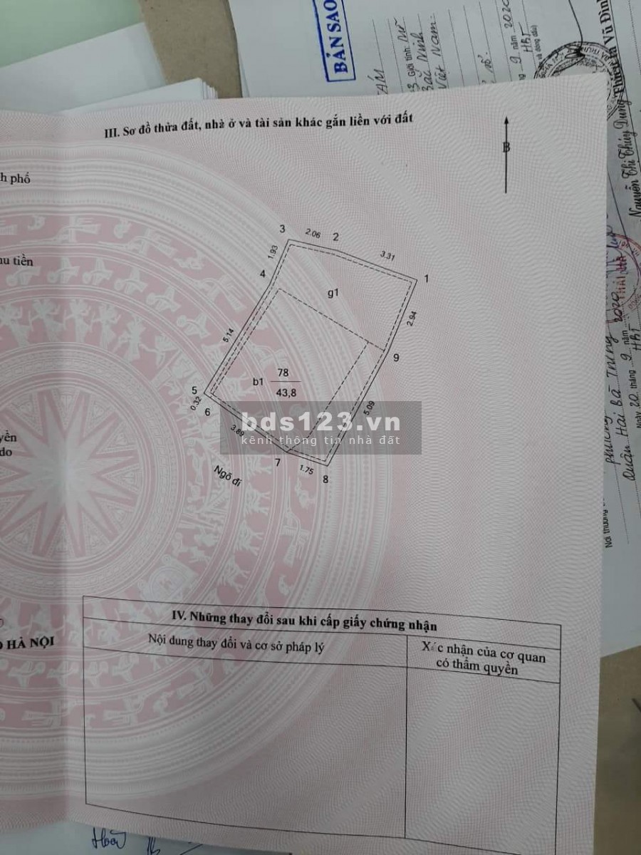 Cần bán gapa nhà 45m2 phố Nguyễn An Ninh, hẻm ô tô vào tận nhà