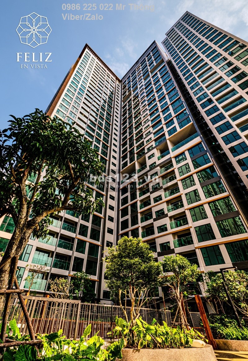 Feliz en Vista cao cấp tại Quận 2 cho thuê gấp CH 2 phòng ngủ 85m2 - 18 triệu/tháng.