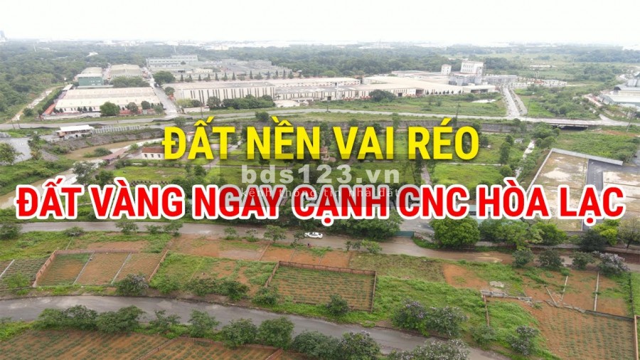 Cần bán nhanh lô đất tại TĐC Vai Réo, sát khu CNC, cạnh nhà máy in tiền.