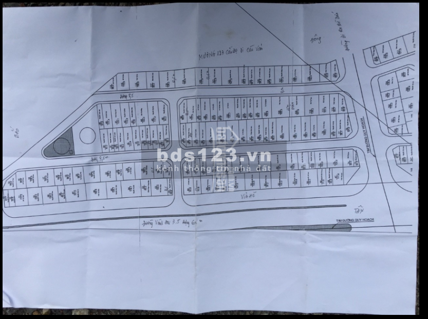 Cần bán Đất dịch vụ Vân Canh. 113m. Mặt tiền 9m. 2 mặt thoáng