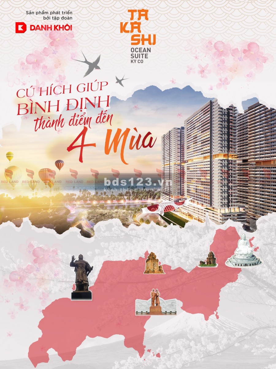 Căn hộ biển cao cấp tại Nhơn Hội New City, giá 1.339 tỷ, sổ sẵn