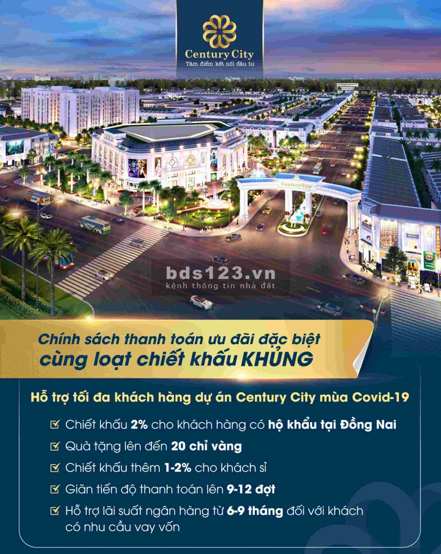 Đầu Tư BĐS tiềm năng. Vị trí trung tâm. Ưu thế dẫn đầu với Sân bay Long Thành