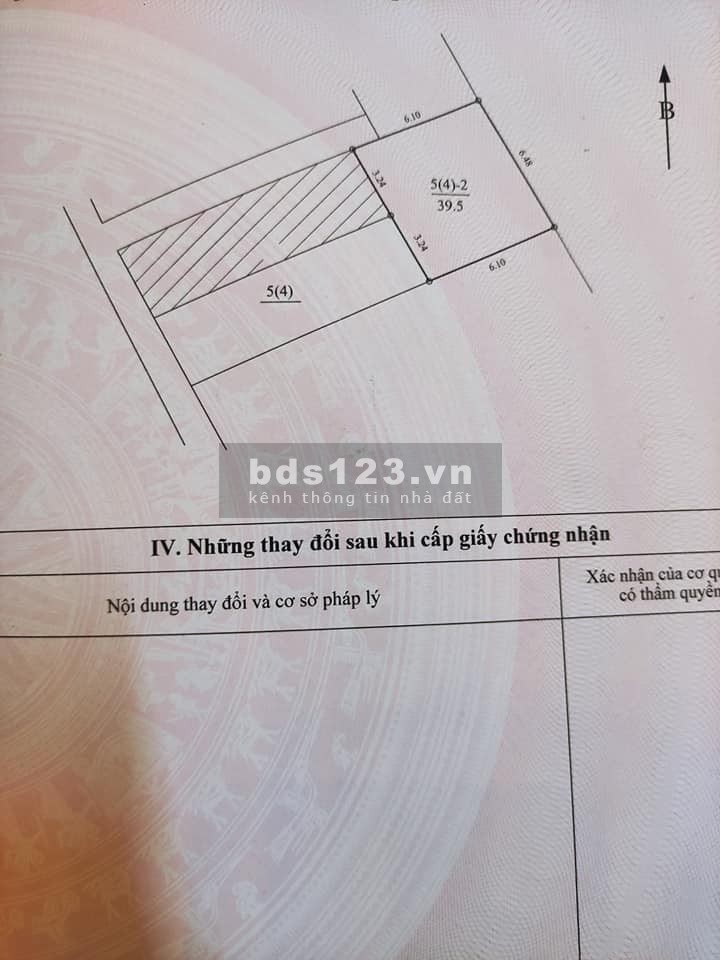 Bán nhà phố Thanh Đàm! 40m2, 4 tầng, mặt tiền 4m, giá 2.85 tỷ.