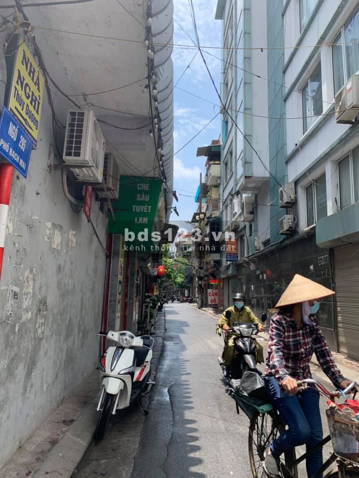 Nhà mặt ngõ kinh doanh, Ôtô – 295 Bạch Mai, 3 thoáng, 50m2 * 3T,…