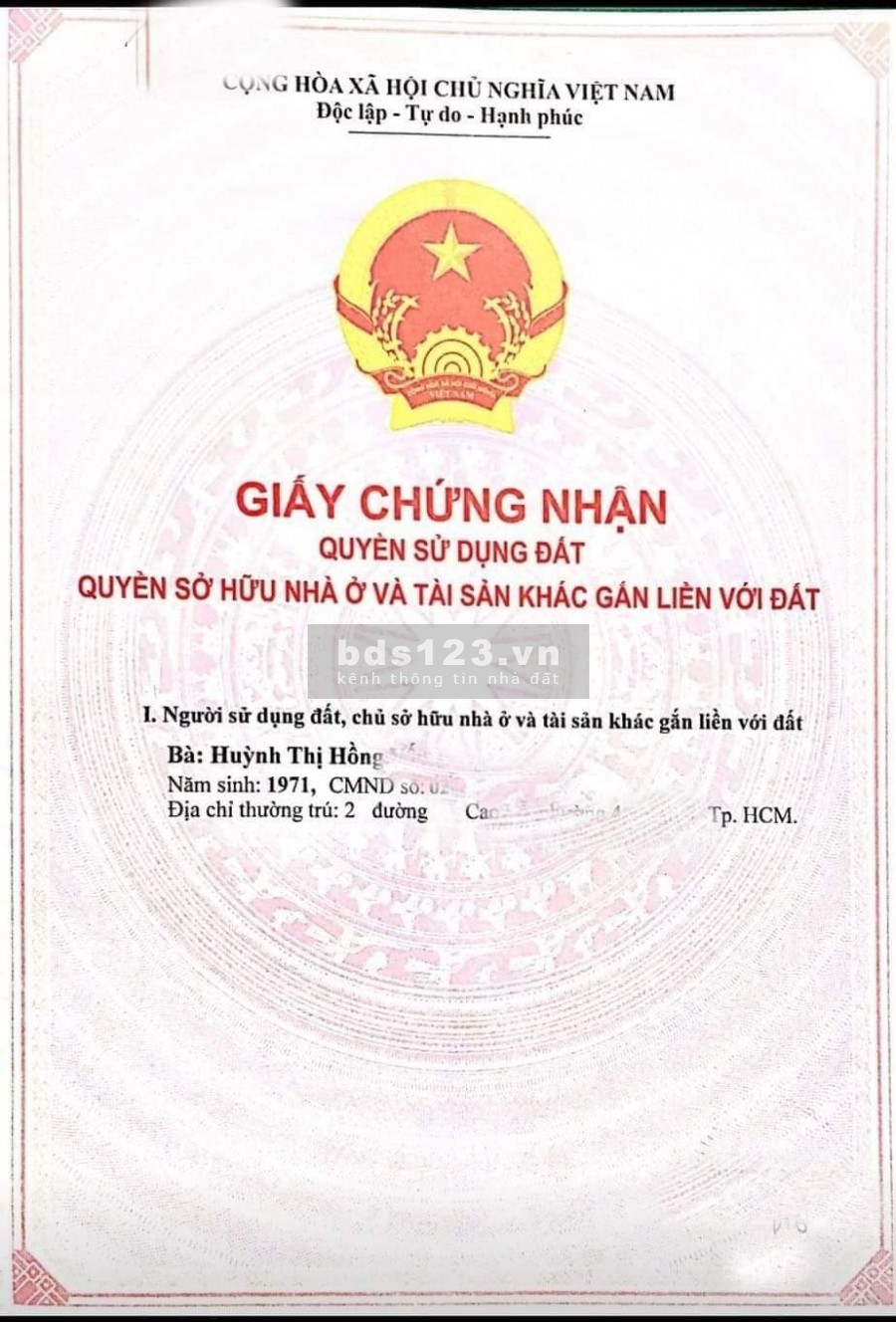 Đất MT Đường Bình Mỹ Củ Chi,189M2 Full Thổ Cư Giá MÙA COVD Chỉ 5.9TỷTL