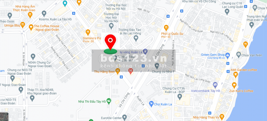 Bán nhà Xuân La, Đang cho thuê 10tr/tháng, dtsd 28m2, giá 2.75 tỷ
