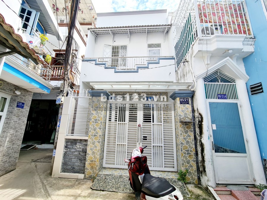 Nhà 1 trệt 1 lầu ( nở hậu) hẻm 85 Trần Xuân Soạn,Q7