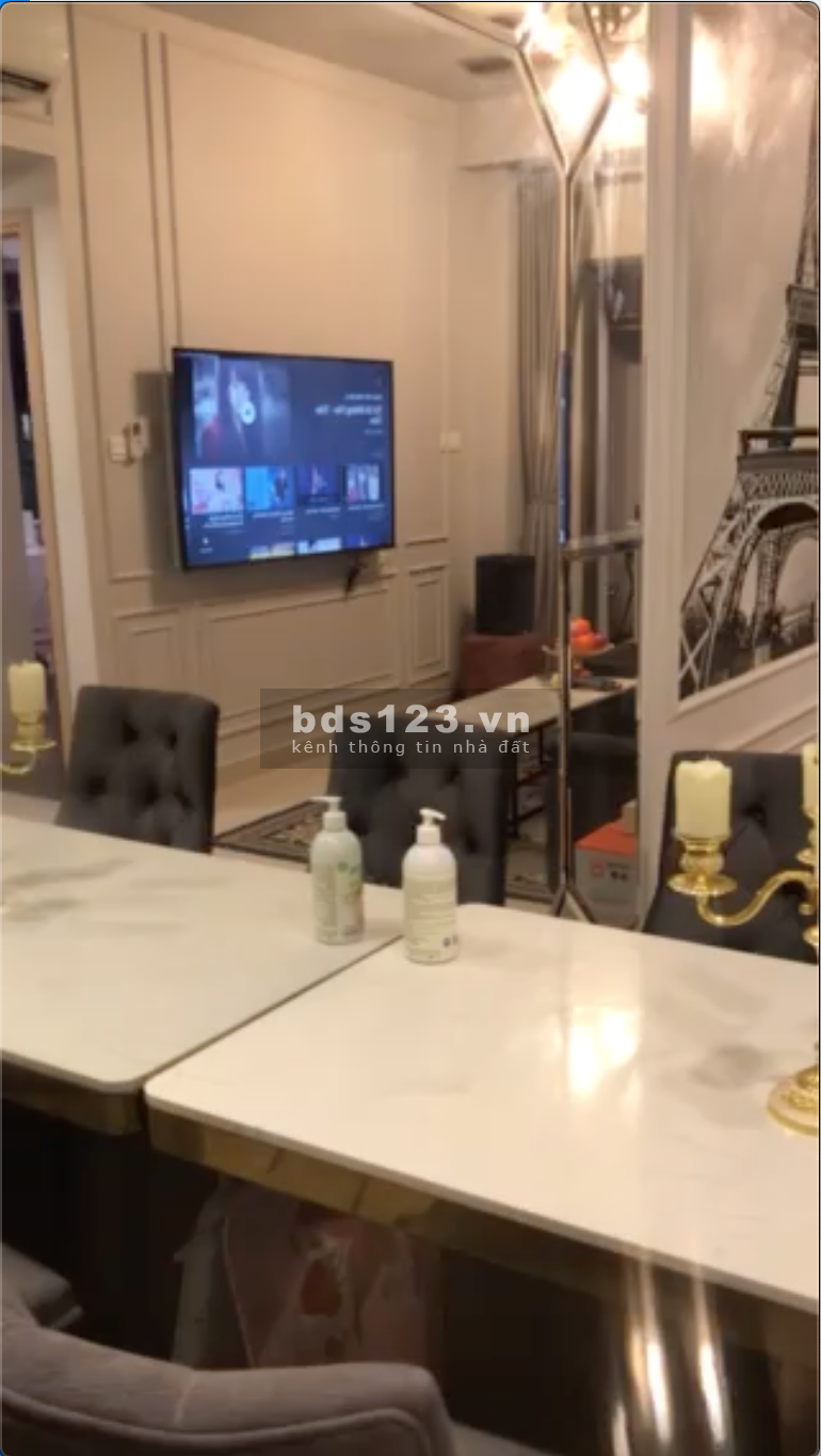 Sang nhượng gấp căn 1PN+1 chung cư The Sun Avenue, hoàn thiện đẹp - giá rẻ
