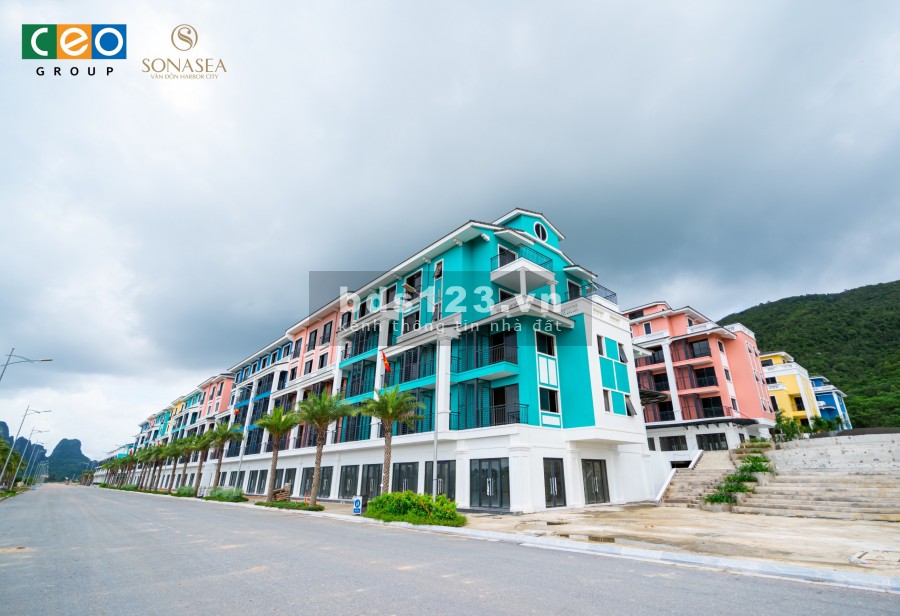 Sonasea Vân Đồn Harbor City nơi đáng sống, tiện ích đủ, khu dân cư đông