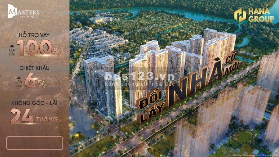 0 vnđ sở hữu được căn hộ Masteri Centre Point 5*, chiết khấu cho 100 khách hàng đầu tiên: 0932026630