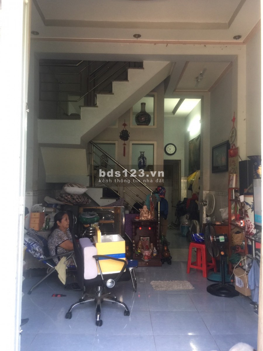 Nhà hẻm ba gác đường số 46, Hiệp Bình Chánh, dt 3.5mx11, 1 trệt, 1 lầu, 2 pn, 2 wc