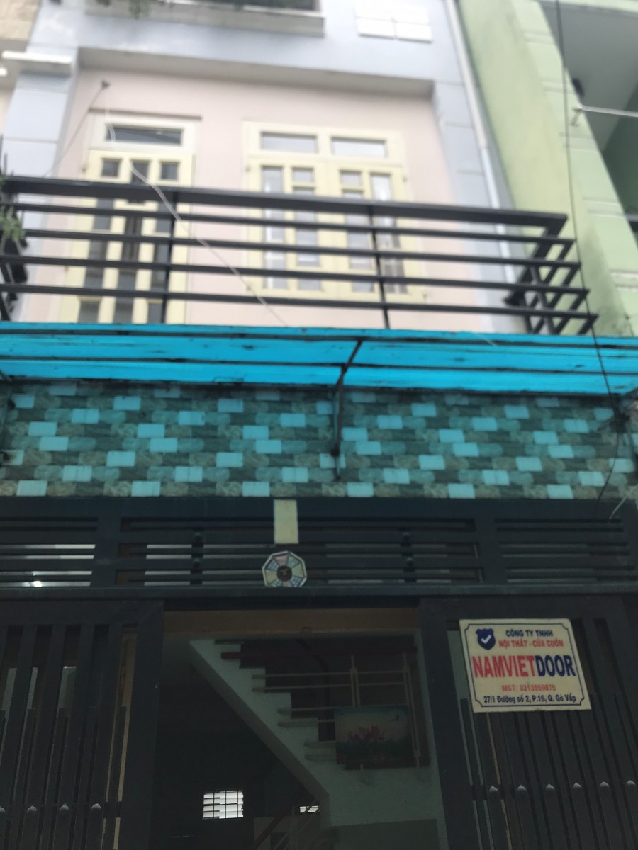 Cho thuê nhà nguyên căn 27/1 đường số 2 Thống Nhất, phường 16, quận Gò Vấp, thành phố Hồ Chí Minh.