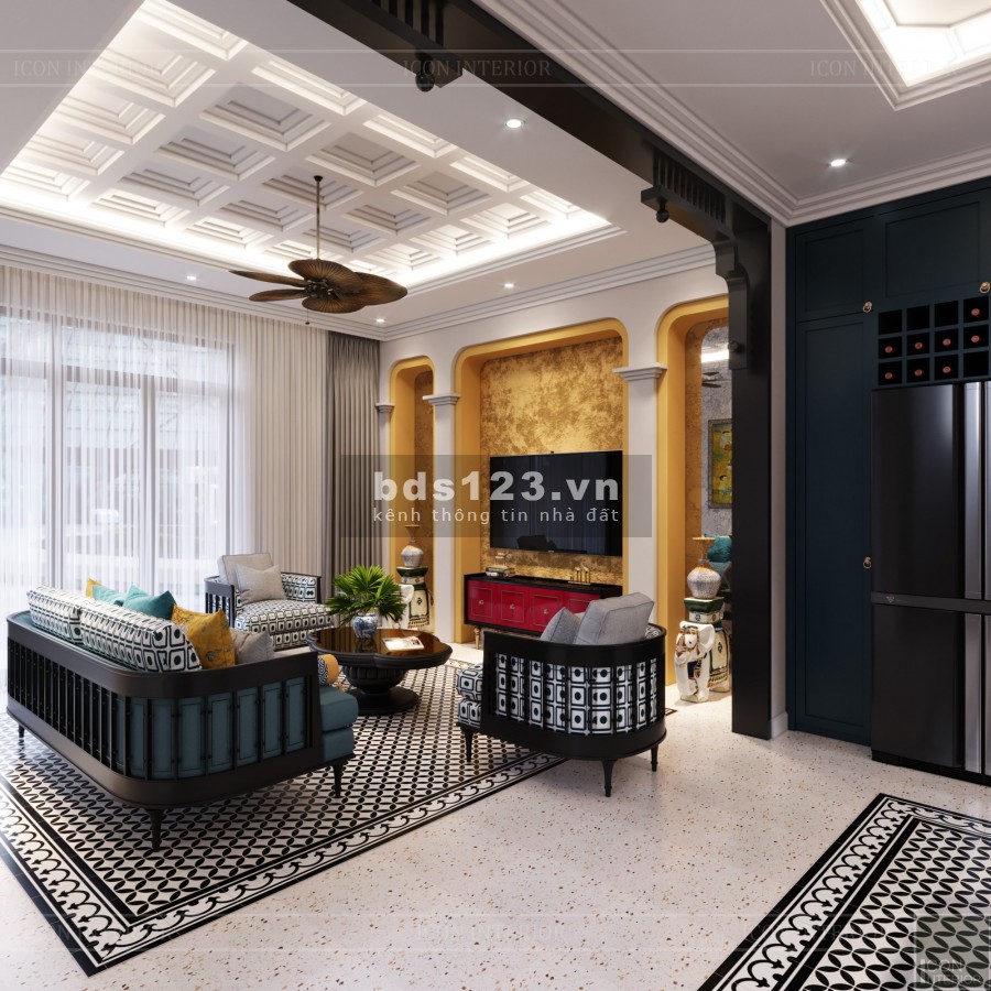 Bán nhà sổ đỏ diện tích 100m2 nhà mới chưa qua sử dụng giá 2.1 tỷ Bình Dương