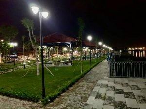 Nhà phố dự án trung tâm Bến Lức - The Pearl Riverside, khu dân cư