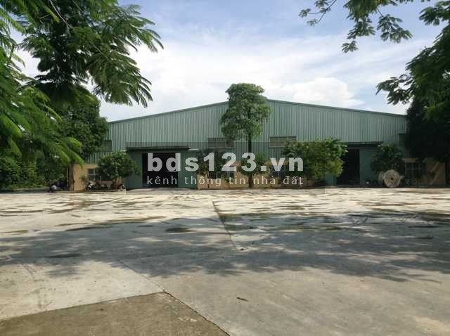 Cho thuê kho xưởng DT 5000m2 trong khuôn viên 8300m2 tại KCN Thạch Thất Quốc Oai, Hà Nội