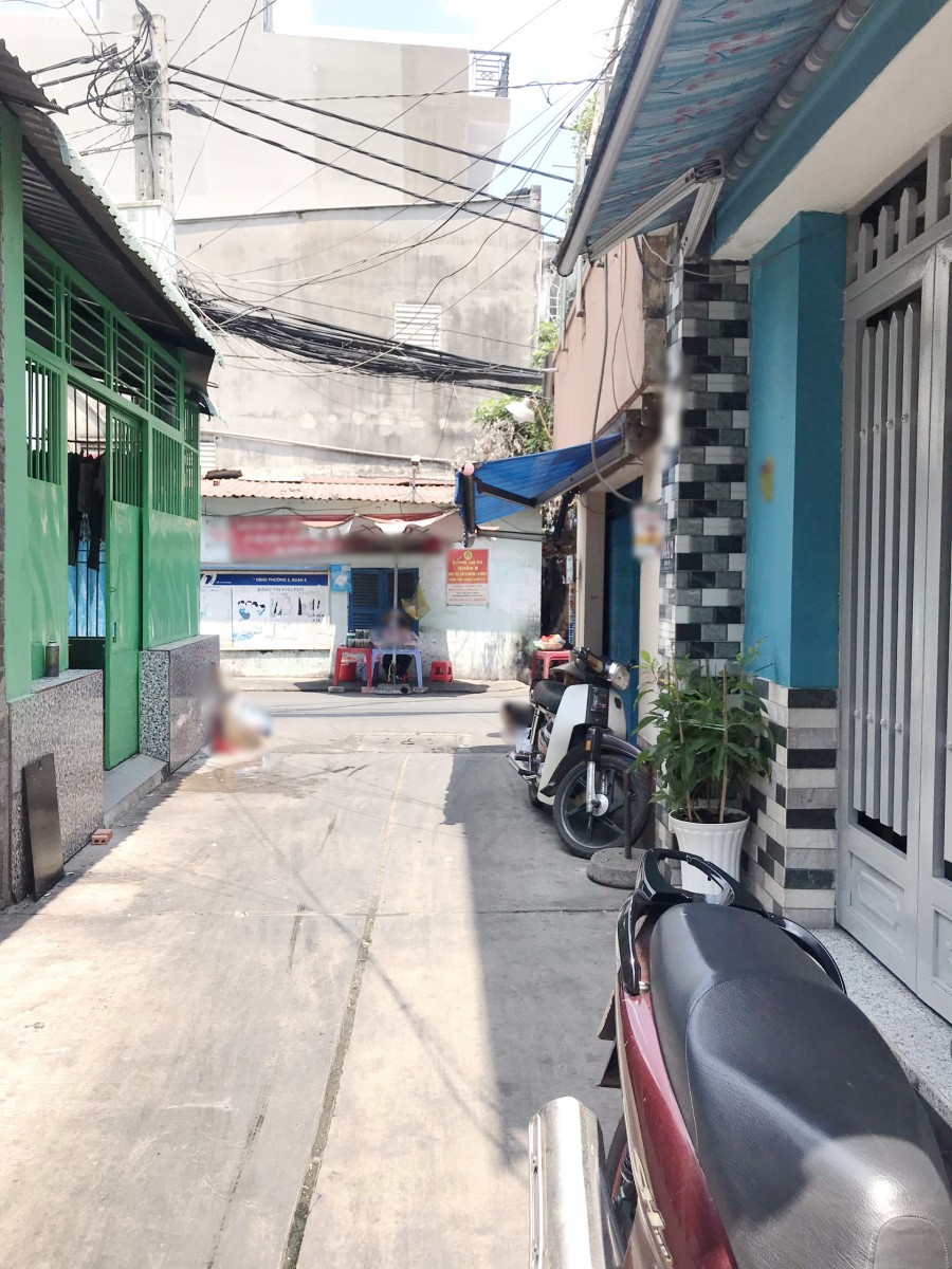 Nhà 2 tầng, 3PN, vị trí đẹp, hẻm 4m Số 191 đường Cao Xuân Dục P12 Q8