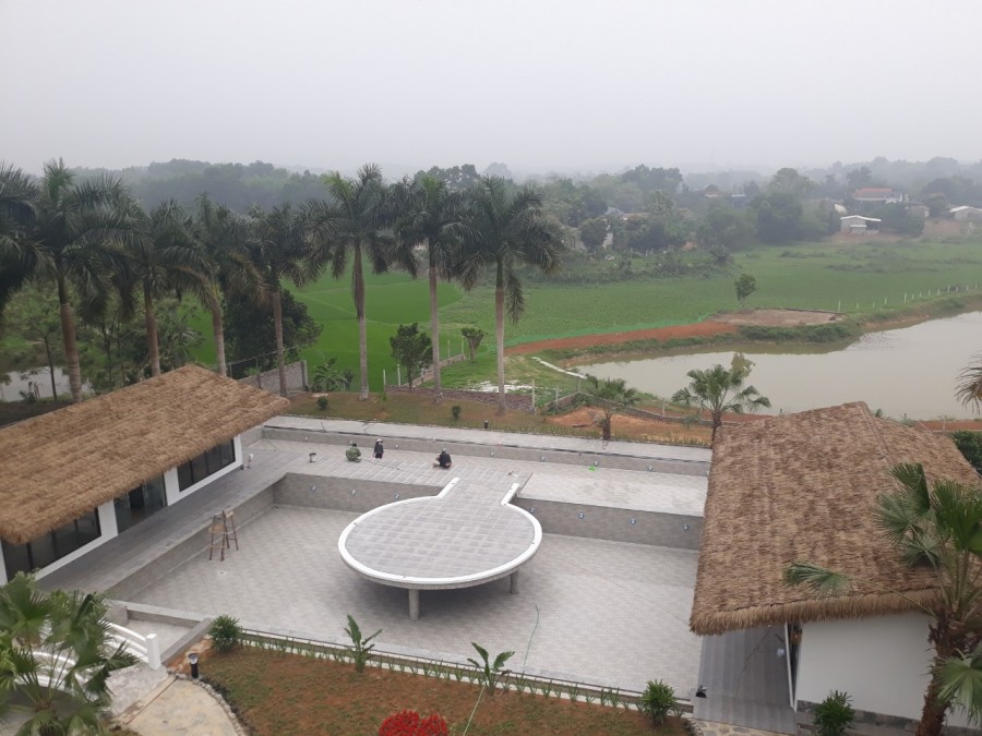 Bán biệt thự Tổng dt gần 4000m2 có 400m đất ở tại Ba Trại, giá 12.5 tỷ