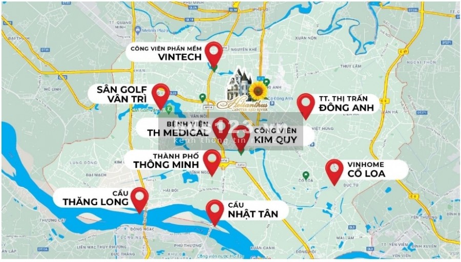 Bán biệt thự, shophouse trung tâm Đông Anh, giá chỉ từ 11.6 tỷ