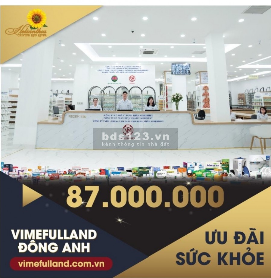 Bán biệt thự, shophouse trung tâm Đông Anh, giá chỉ từ 11.6 tỷ