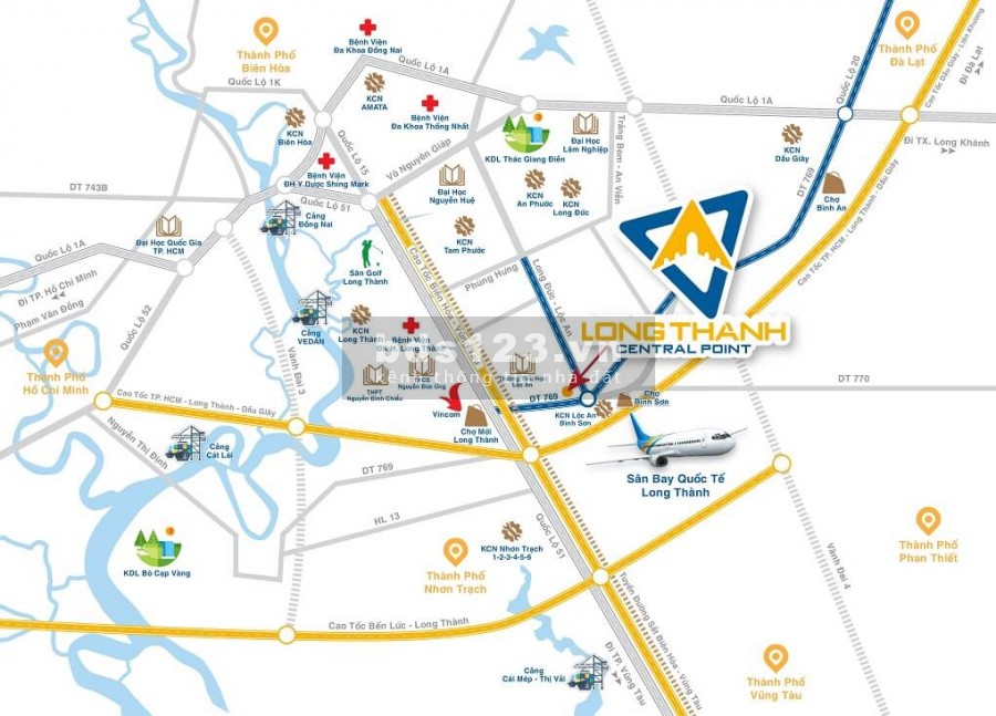 Cần bán đất nền, diện tích 80m2, gần sân bay Long Thành, giá 1,55 tỷ