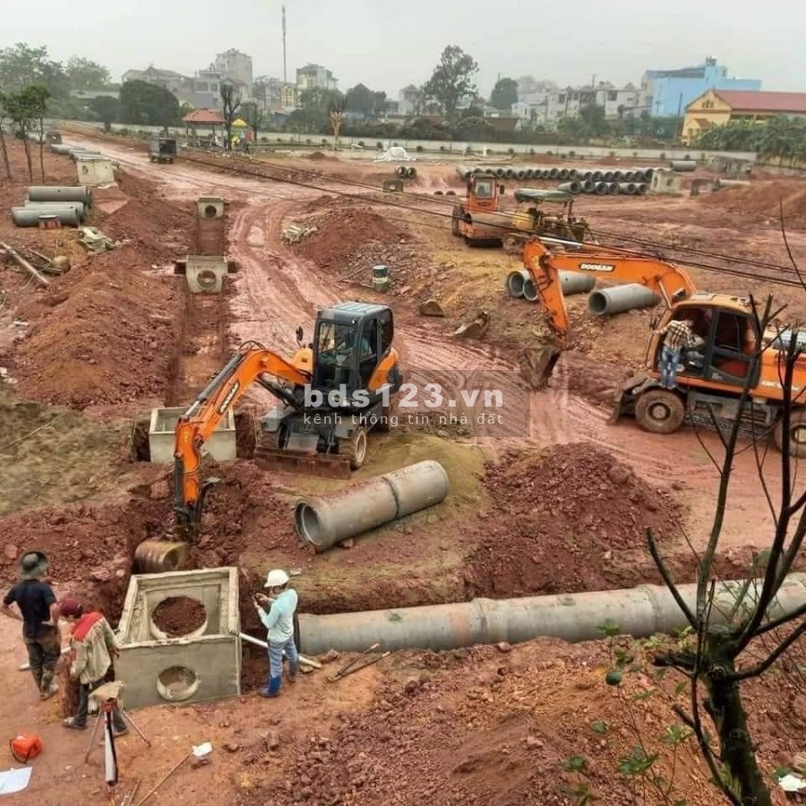 Đất dự án trung tâm cụm công nghiệp, giá chỉ từ 8.5 triệu/m2, sổ sẵn