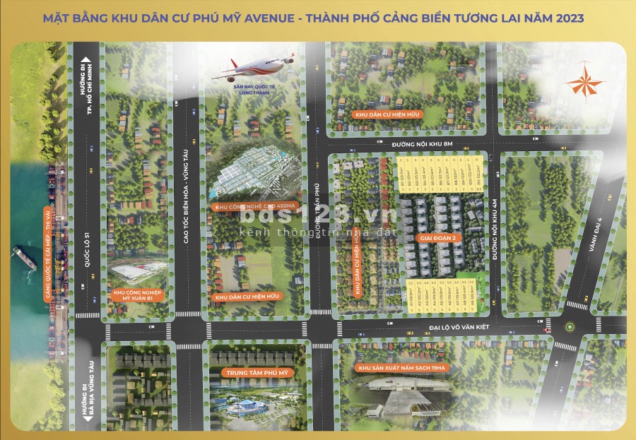 Đất mặt tiền Mỹ Xuân Ngãi Giao mới hướng Hắc Dịch Bà Rịa giá ra đi chỉ 1.2 tỷ trong tháng 6