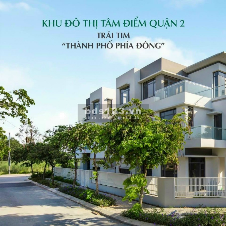 Biệt thự sang trọng ở Phố Đông Village quận 2. CK đến 6% tại tiếp giáp Nguyễn Thị Định.