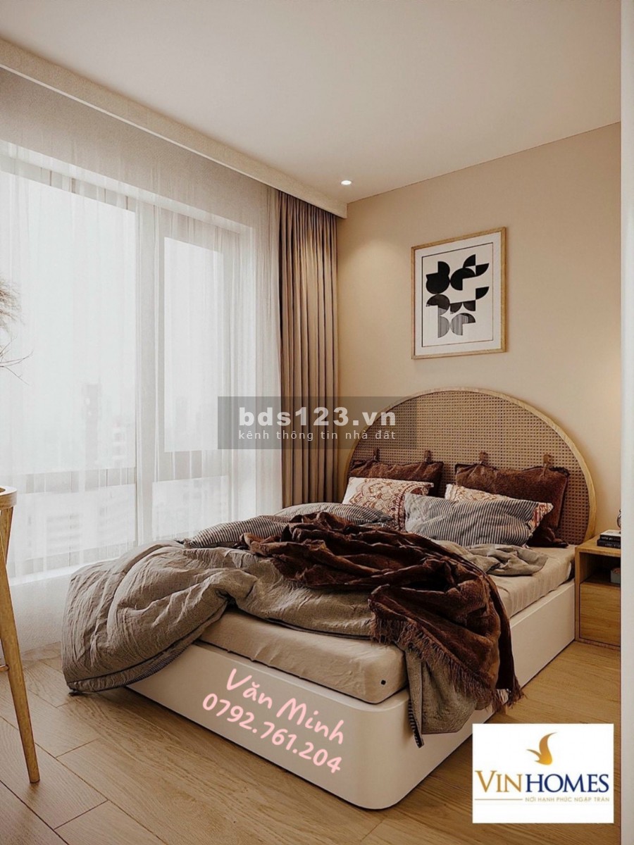 2PN1WC 59m2 đầy đủ nội thất, Vinhomes Quận 9 chỉ 1 tỷ 962tr