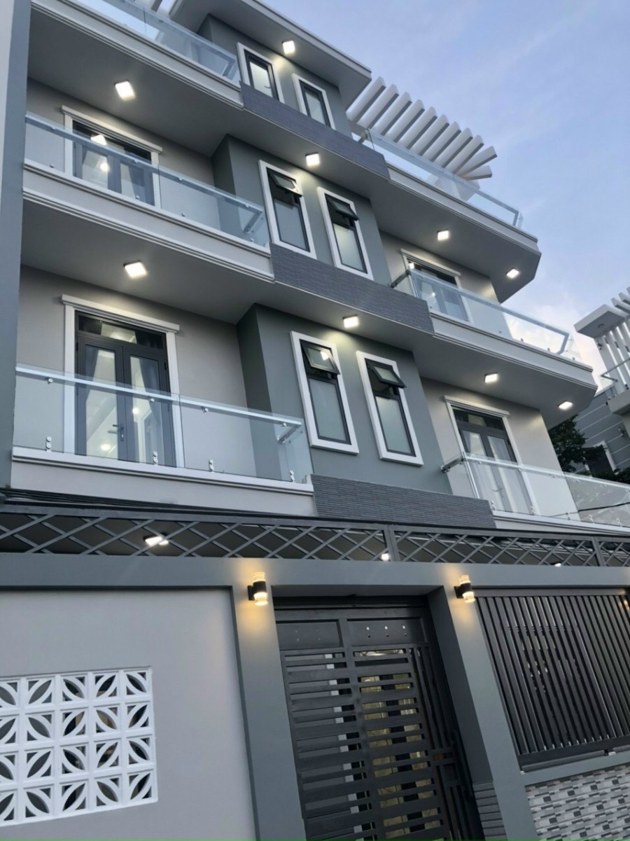 Bán nhà đẹp vừa hoàn thiện góc 2 mặt tiền khu phố cao tầng đồng bộ Đào Tông Nguyên Nhà Bè