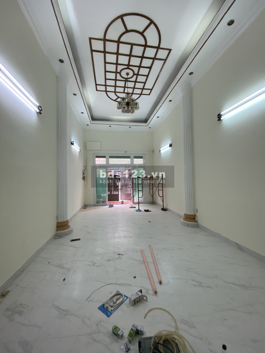 Giải Phóng P4 Tân Bình 5x20 Trệt lửng 3 lầu gồm, trệt trống 6 phòng, nhà 2 mặt tiền