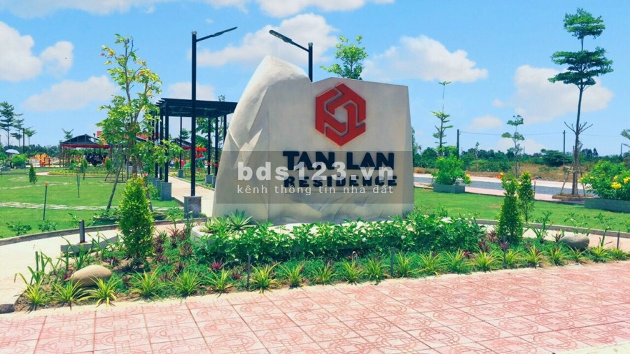 Bán lô đất 90m2 dự án Tân Lân Residence, sổ hồng riêng từng lô