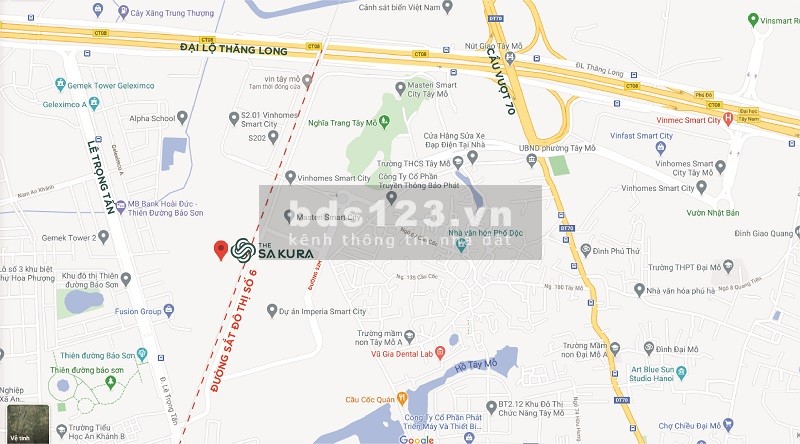 The Sakura - Vinhomes Smart City đang mở bán giai đoạn đầu, mang đậm nét Nhật Bản