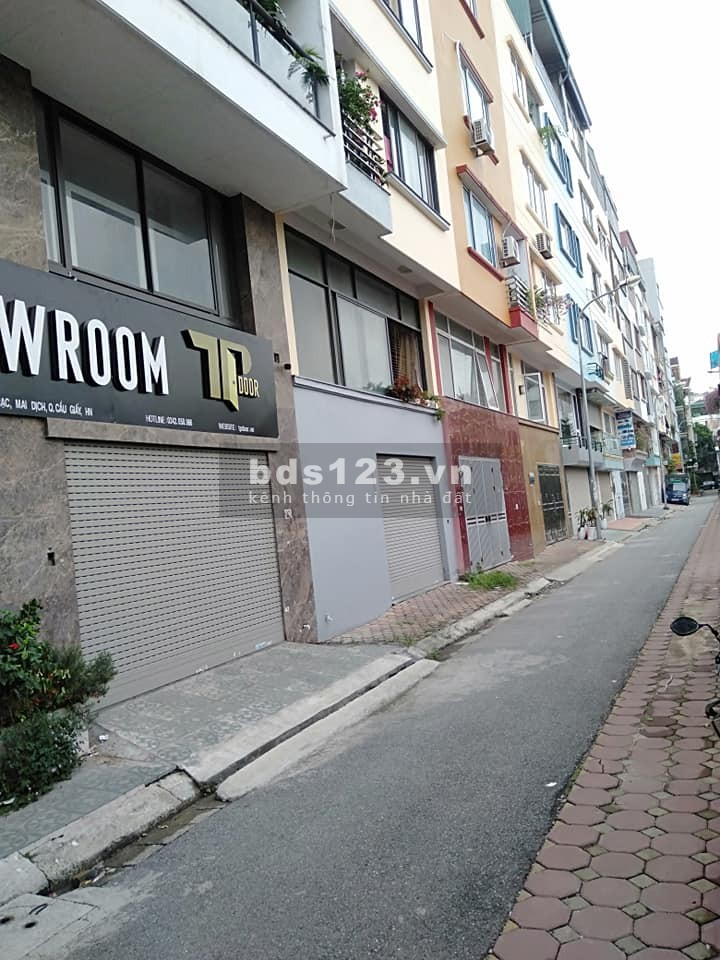 Bán tòa nhà lô góc 8 tầng x 93m2 thang máy, ô tô tránh, KD phố Nguyễn Khả Trạc giá 27 tỷ