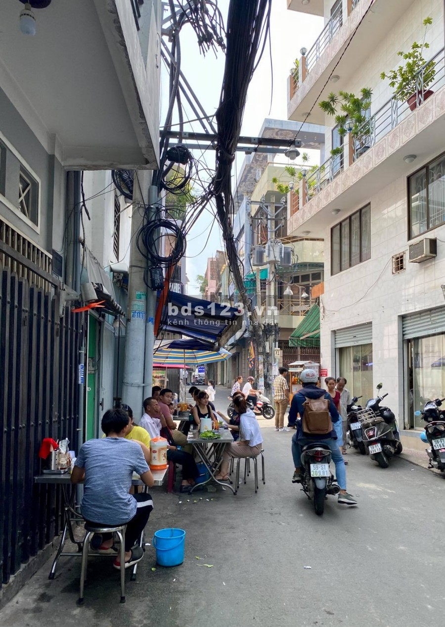 Chính Chủ Cho Thuê Nhà Nguyên Căn trệt 3T ST, HXT 443/30A Lê Văn Sỹ Q.3