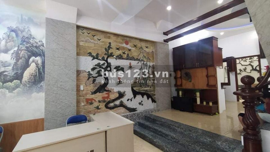 Bán nhà hẻm xe hoiw đường Lê văn thọ Gò vấp 75m2 4 tầng giá 7 tỷ 2